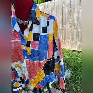 Fun and Vibrant Blouse